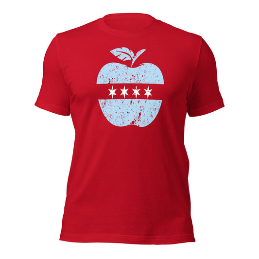 Chicago Teacher Apple Shirt